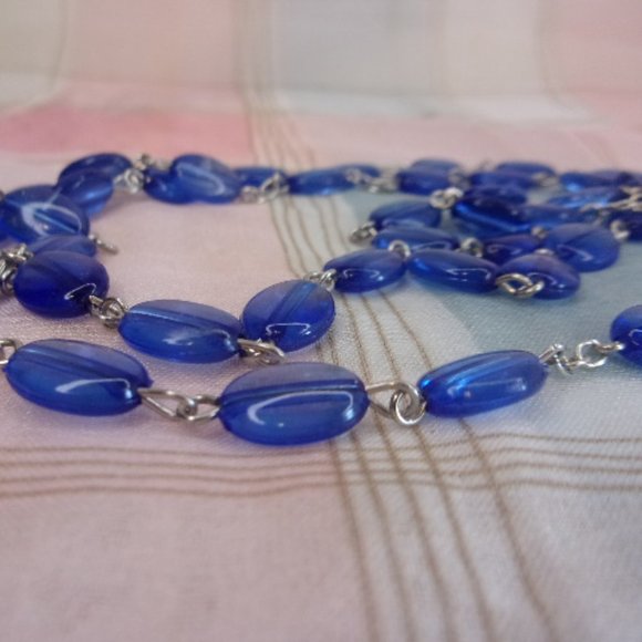 Light Blue Rosary Prayer Beads Virgin Mother - Picture 12 of 12